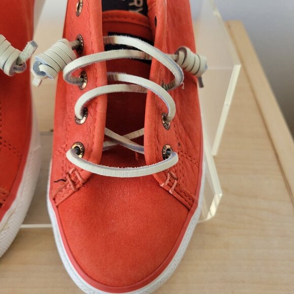Sperry Topsider Seacoast Women’s Burnt Orange Shoe (Size: 6.5 Medium) - Picture 4 of 13